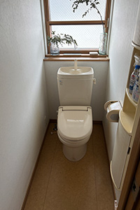 郡山市 N様邸-トイレリフォーム施工前01