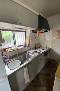 越谷市 K様邸-キッチンリフォーム施工前01