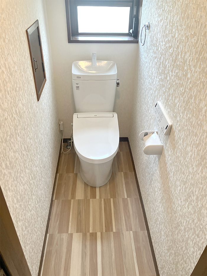 越谷市 M様邸-トイレリフォーム施工後01