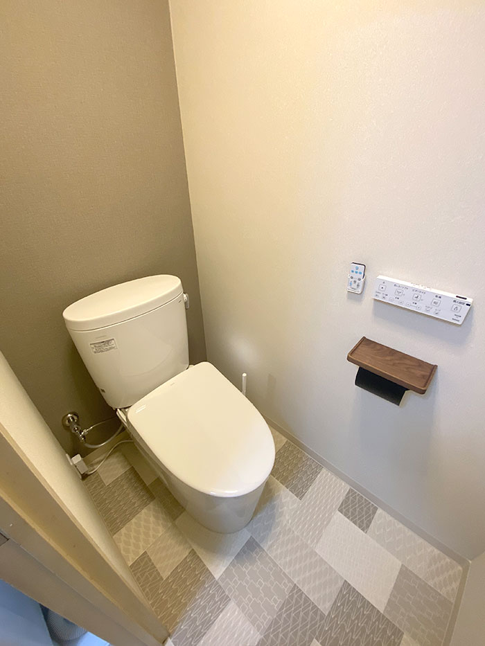越谷市 N様邸-トイレリフォーム施工後01