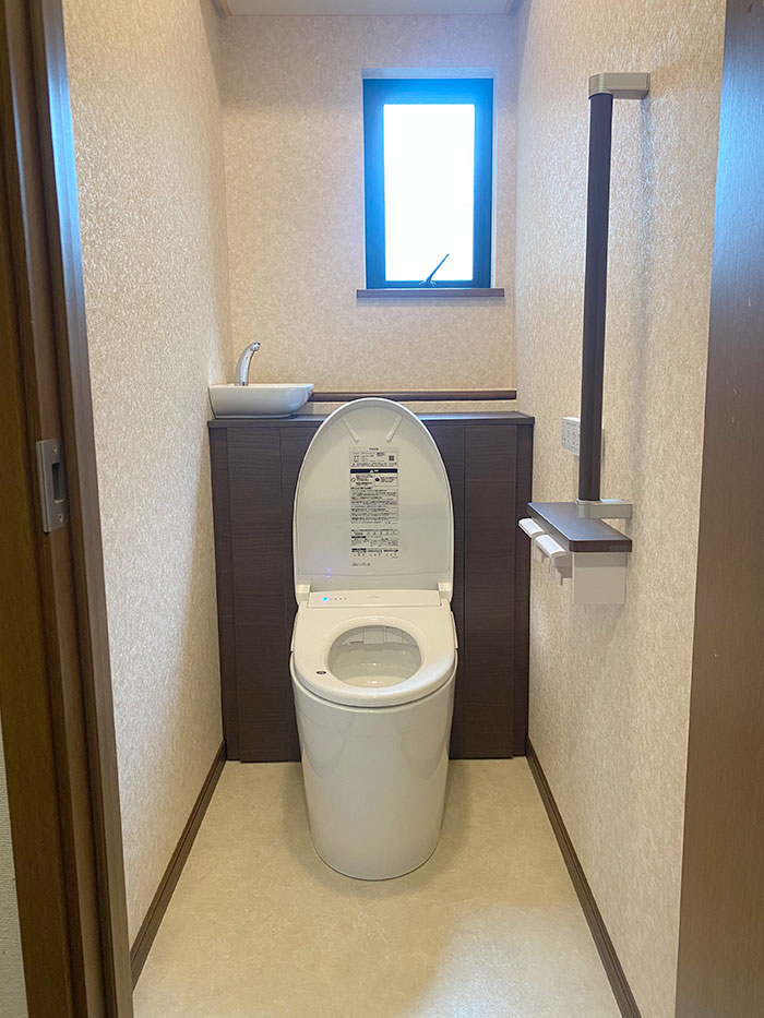 越谷市 I様邸-トイレリフォーム施工後01