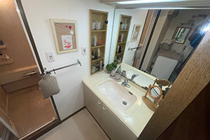 熊本市中央区 Y様邸-洗面リフォーム施工前01