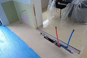 熊本市中央区 H様邸-キッチンリフォーム施工中01