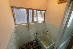 熊本市東区 N様邸-バスルームリフォーム施工前01