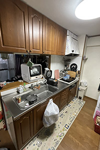 熊本市南区 T様邸-キッチンリフォーム施工前01
