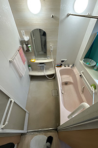 熊本市西区 T様邸-バスルームリフォーム施工前01