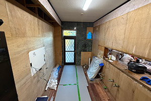 上益城郡御船町 T様邸-キッチンリフォーム施工中01