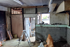 倉敷市 O様邸-リフォーム施工中01