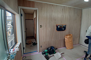 倉敷市 O様邸-リフォーム施工中01