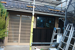 倉敷市 O様邸-リフォーム施工中01