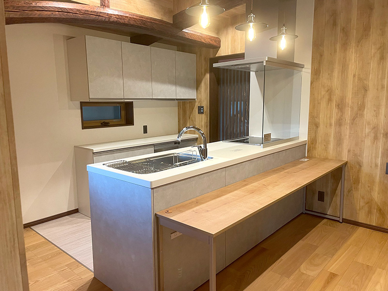 倉敷市 O様邸-キッチンリフォーム施工後01