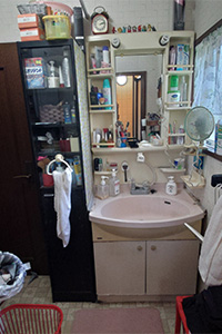 倉敷市 O様邸-洗面リフォーム施工前04