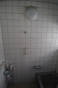 倉敷市 O様邸-バスルームリフォーム施工前02