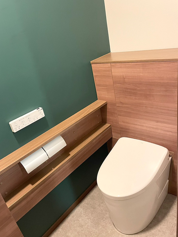 総社市 M様邸-トイレリフォーム施工後01