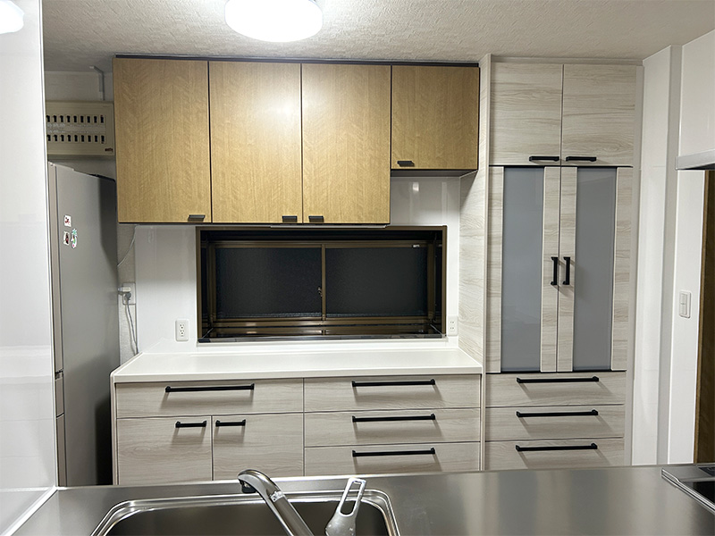 総社市 N様邸-キッチンリフォーム施工後01