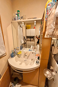 総社市 T様邸-洗面リフォーム施工前05