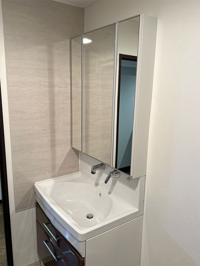 小郡市 K様邸-洗面リフォーム施工後02