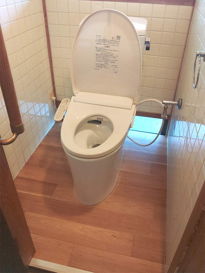 久留米市 Y様邸-トイレリフォーム施工後01