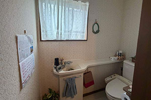 久留米市 A様邸-トイレリフォーム施工前01