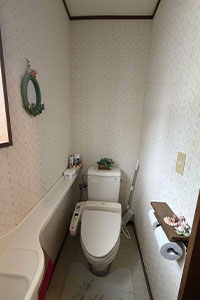 久留米市 A様邸-トイレリフォーム施工前02
