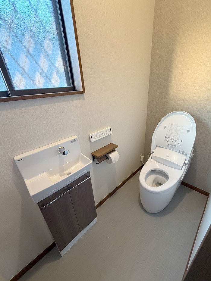 久留米市 A様邸-トイレリフォーム施工後01