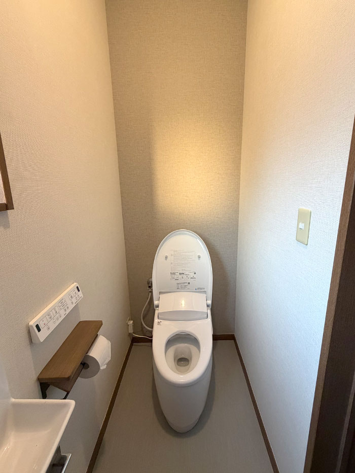 久留米市 A様邸-トイレリフォーム施工後02
