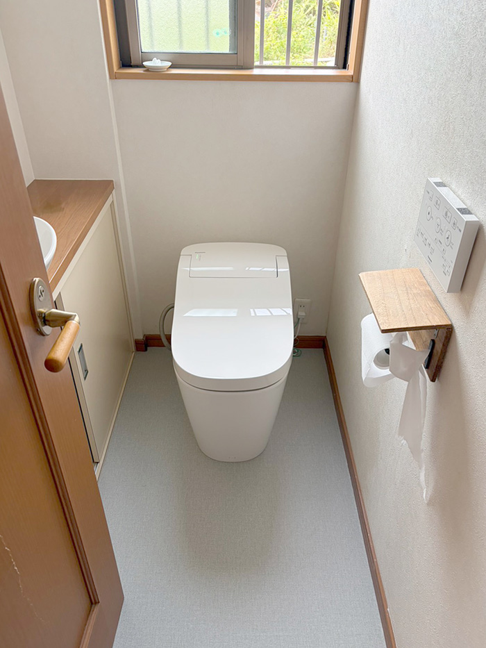 三養基郡みやき町 T様邸-トイレリフォーム施工後01