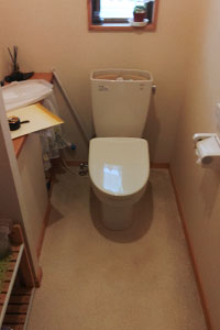 鳥栖市 H様邸-トイレリフォーム施工前01