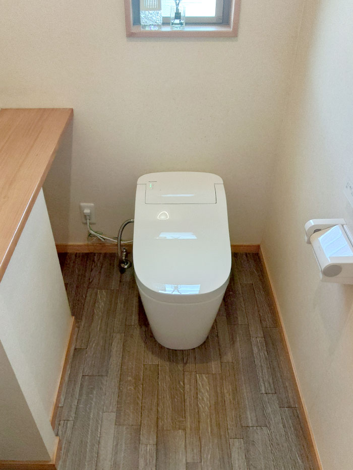 鳥栖市 H様邸-トイレリフォーム施工後01
