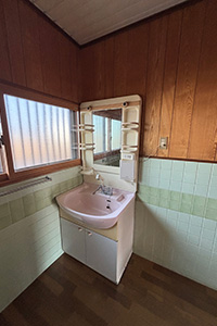 桑名市 K様邸-洗面リフォーム施工前01