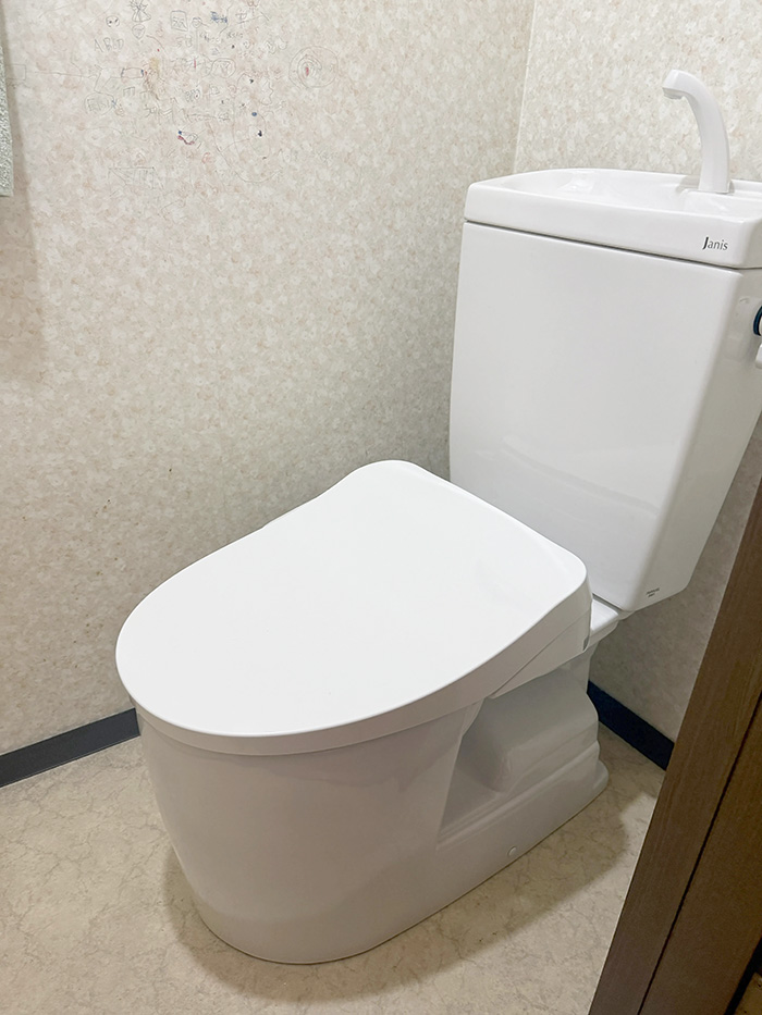 京都市南区 K様邸-トイレリフォーム施工後01