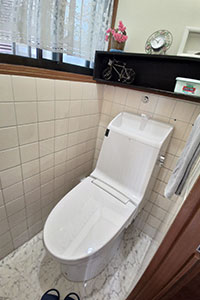 宇治市 S様邸-トイレリフォーム施工前01