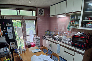 宇治市 S様邸-キッチンリフォーム施工前01