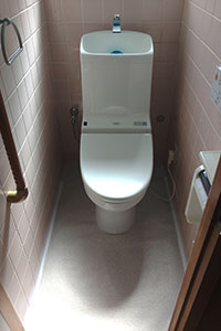 宇治市 H様邸-トイレリフォーム施工前01