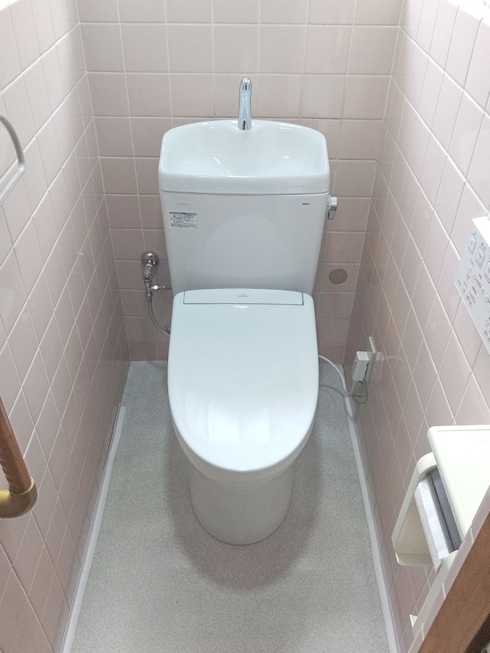 宇治市 H様邸-トイレリフォーム施工後01