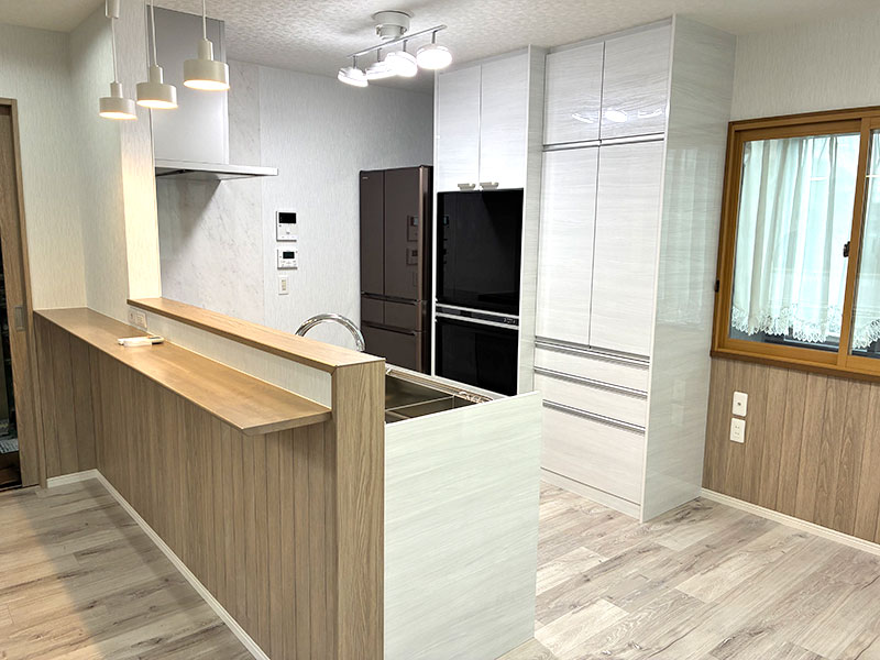 前橋市 F様邸-キッチンリフォーム, 内装リフォーム施工後03