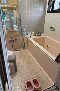 前橋市 K様邸-バスルームリフォーム施工前01