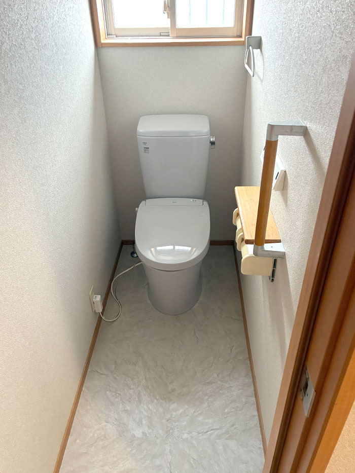 前橋市 K様邸-トイレリフォーム施工後01