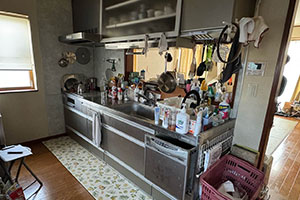 伊勢崎市 T様邸-キッチンリフォーム施工前01
