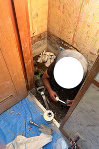 前橋市 M様邸-トイレリフォーム施工中02