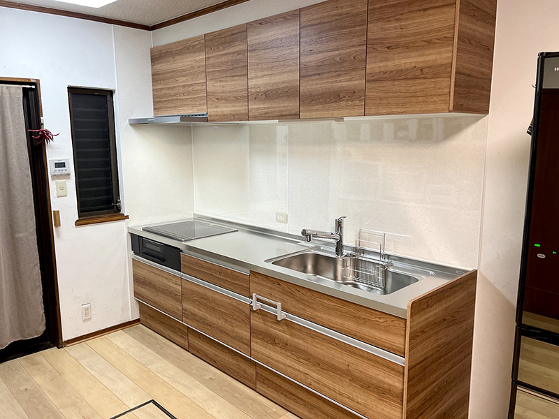 ひたちなか市 N様邸-キッチンリフォーム施工後01