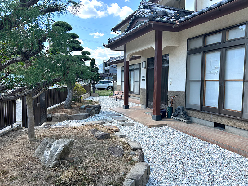 長野市 Y様邸-エクステリアリフォーム施工後01