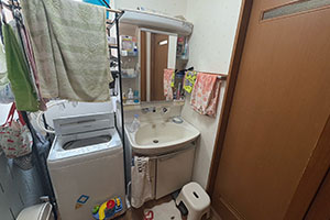 長野市 N様邸-洗面リフォーム施工前01