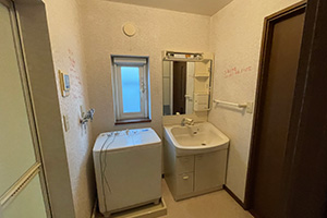 長野市 T様邸-洗面リフォーム施工前02