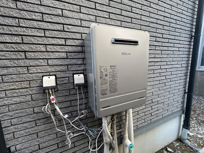 長野市 Y様邸-給湯器・エコキュート交換施工後01