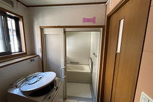 長野市 M様邸-バスルームリフォーム施工前02