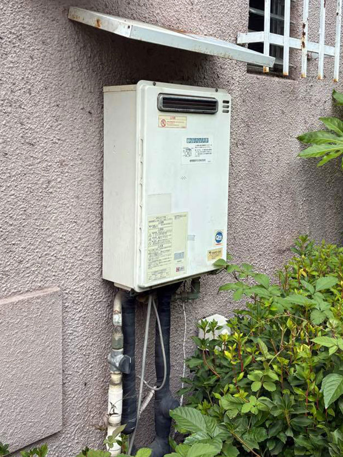 長野市 Y様邸-給湯器・エコキュート交換施工前01