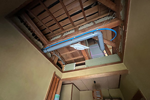 名古屋市緑区 K様邸-トイレリフォーム, 内装リフォーム, 増改築リフォーム施工中03