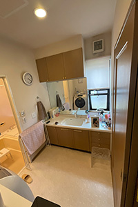 愛知郡東郷町 I様邸-洗面リフォーム施工前02