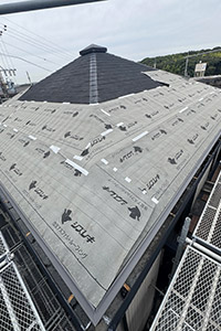 M様邸-外壁・屋根リフォーム施工中01